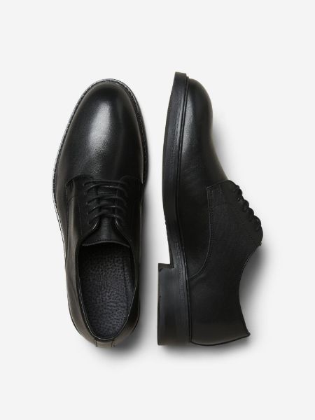 Bilde av Slhblake leather derby shoe 