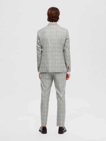 Bilde av Slhslim neil sand check blazer