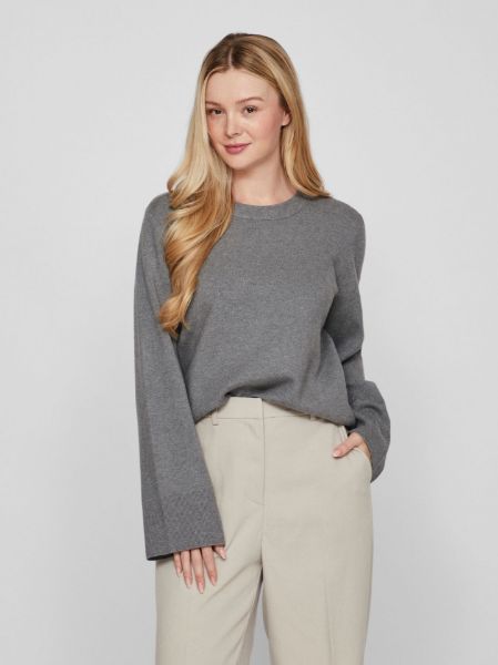 Bilde av ViCassie o-neck ls knit top