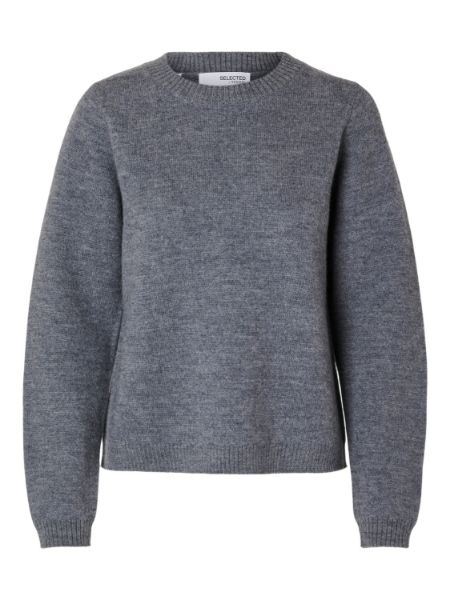 Bilde av SlfAna ls knit wool o-neck