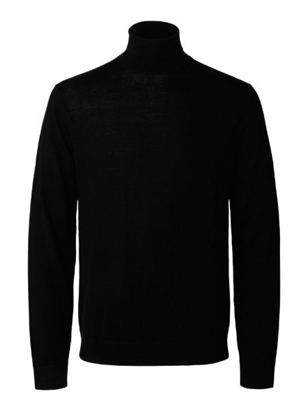 Bilde av SlhTray ls knit merino roll neck 