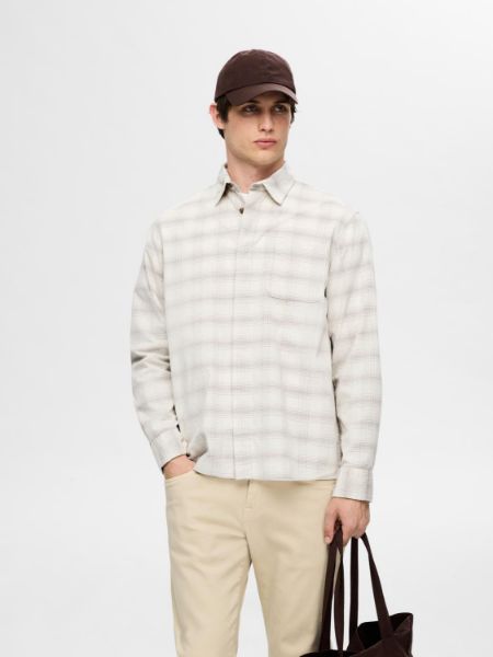 Bilde av SlhRelax-Cord Check Shirt LS