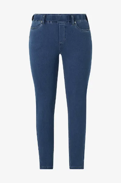 Bilde av Jeans m strikk i midjen