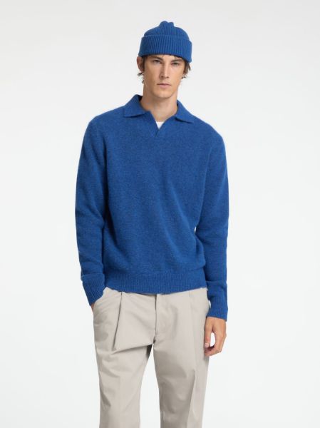 Bilde av SlhRai ls knit open polo