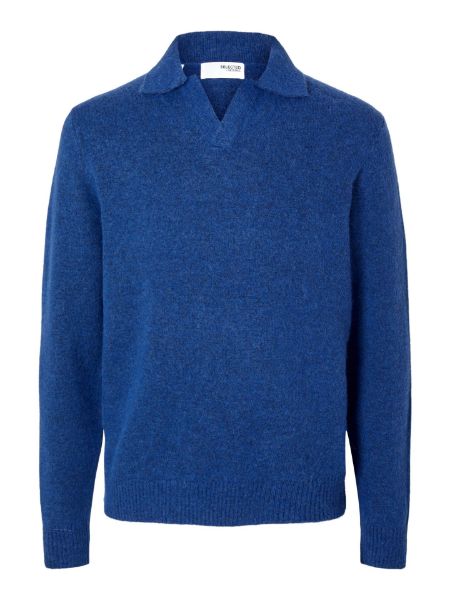 Bilde av SlhRai ls knit open polo