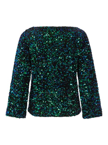 Bilde av ViFaith boat neck l/s sequin top