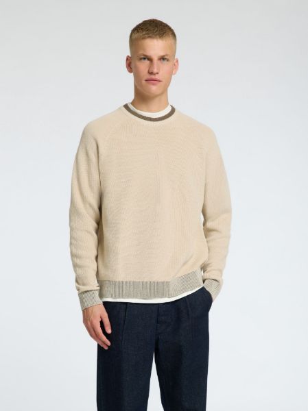 Bilde av SlhBrion ls knit relaxed crew neck