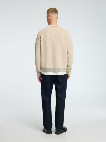 Bilde av SlhBrion ls knit relaxed crew neck