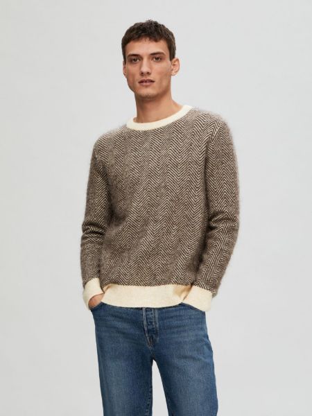 Bilde av SlhRai ls knit crew neck