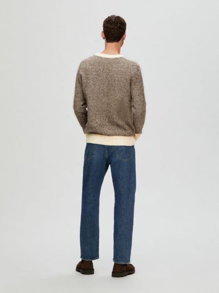 Bilde av SlhRai ls knit crew neck