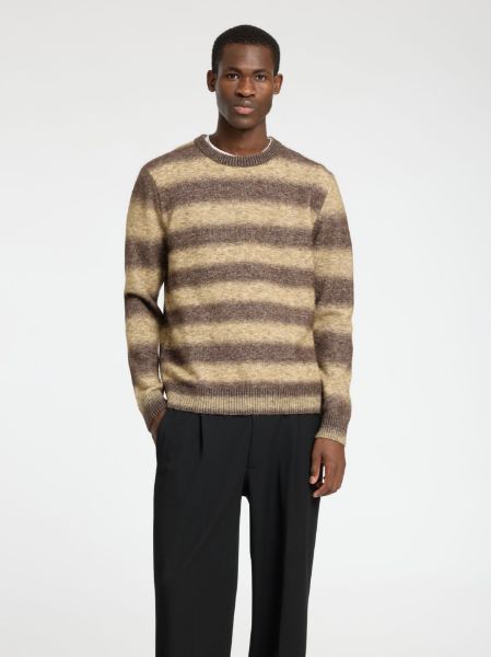 Bilde av Slhrai ls knit relaxed ombre crew neck