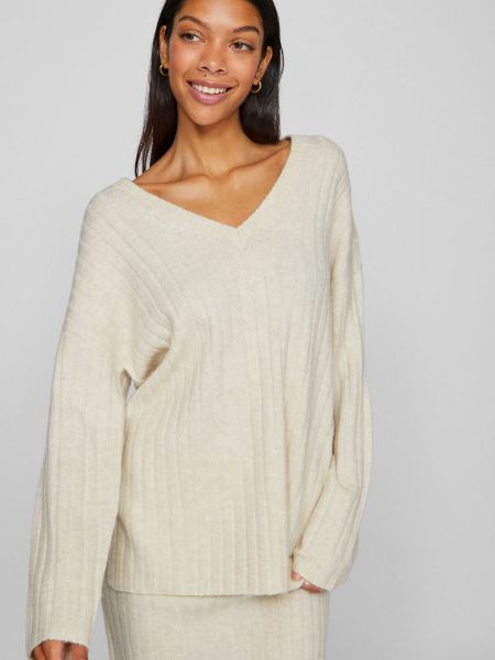 Bilde av ViMiraz L/S rev v-neck knit pullover