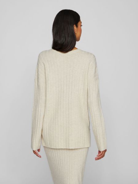 Bilde av ViMiraz L/S rev v-neck knit pullover