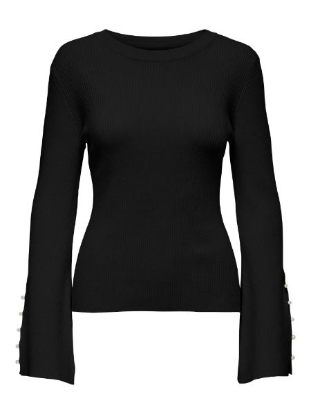 Bilde av OnlNatascha LS O-neck Pearl CC Knit