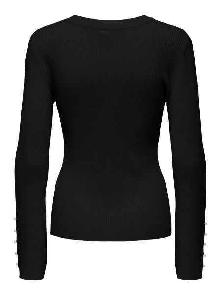 Bilde av OnlNatascha LS O-neck Pearl CC Knit