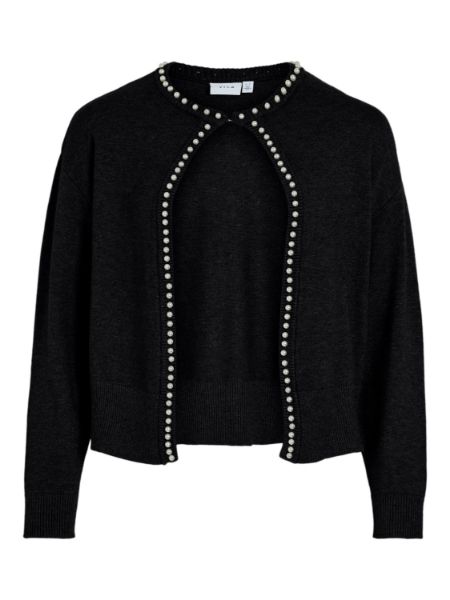 Bilde av ViZafina LS o-neck pearl knit cardigan